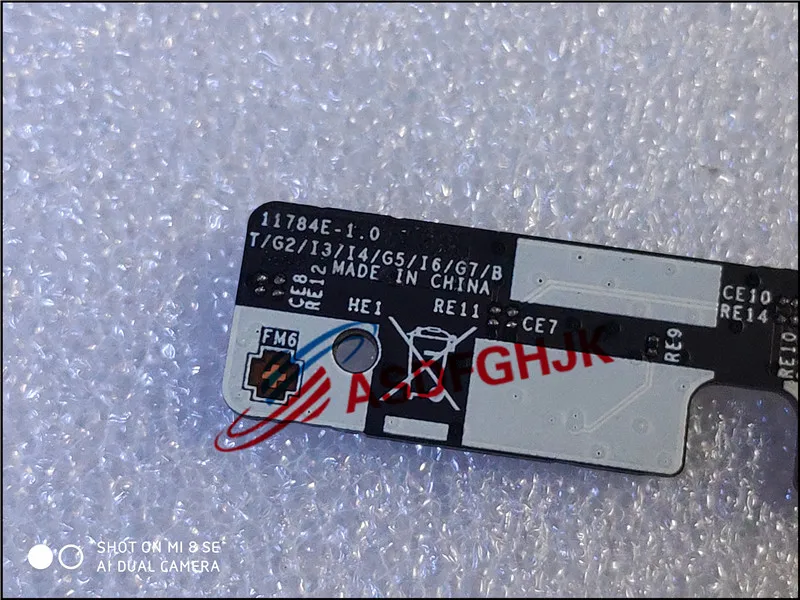 MS-1784E для MSI WT72 MS-1784 коммутационная плата клавиатуры 11784E 1,0