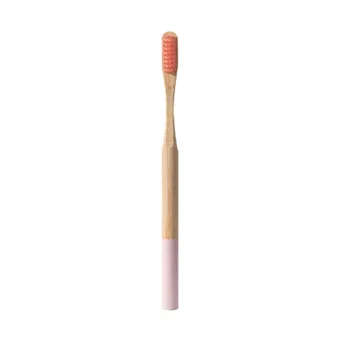 

Travel Toothbrush Oral Hygiene Adults Soft Bristles Home Household Eco Friendly Cleaning Portable Unisex Cylinder Bamboo