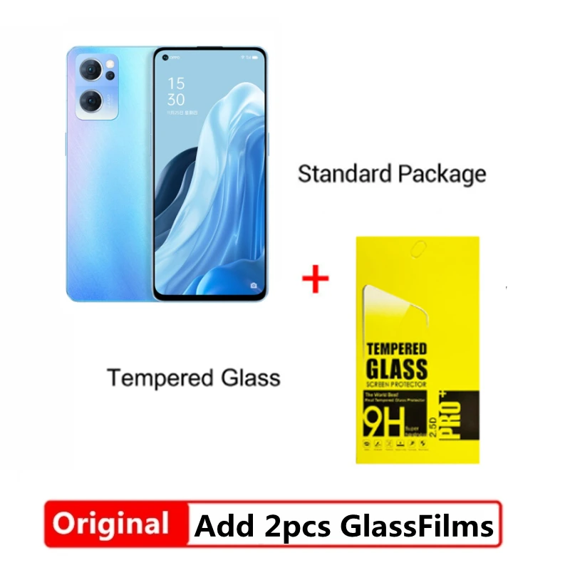 OPPO Reno 7 5G Smart Phone Color OS 12 Android 11 6.43'' 90Hz AMOLED Screen NFC Snapdragon 778G 60W Super Charge 4500mAh Battery 8gb ddr3 8GB RAM