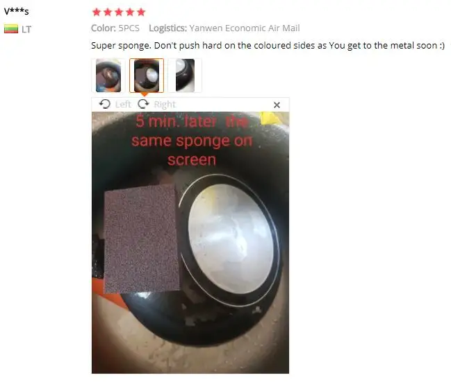 AIWOJIA New 5pcs/1pcs Melamine Sponge Magic Sponge Eraser Emery Sponges Removing Rust Kitchen Cleaning Tools 6Z