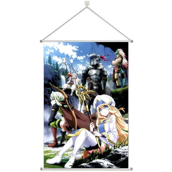

Anime Goblin Slayer Prsonalize Customer Made Alloy Fabric Wall Poster Scroll 60x90cm 24x36inches