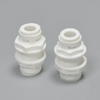 

5 pcs Water purifier connector 3/8 bulkhead connected to the pure water machine