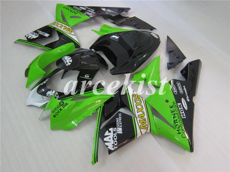 Топ ABS Обтекатели комплект подходит для kawasaki Ninja ZX-10R ZX10R 2004 2005 04 05 10R Кузов Набор пользовательский стиль