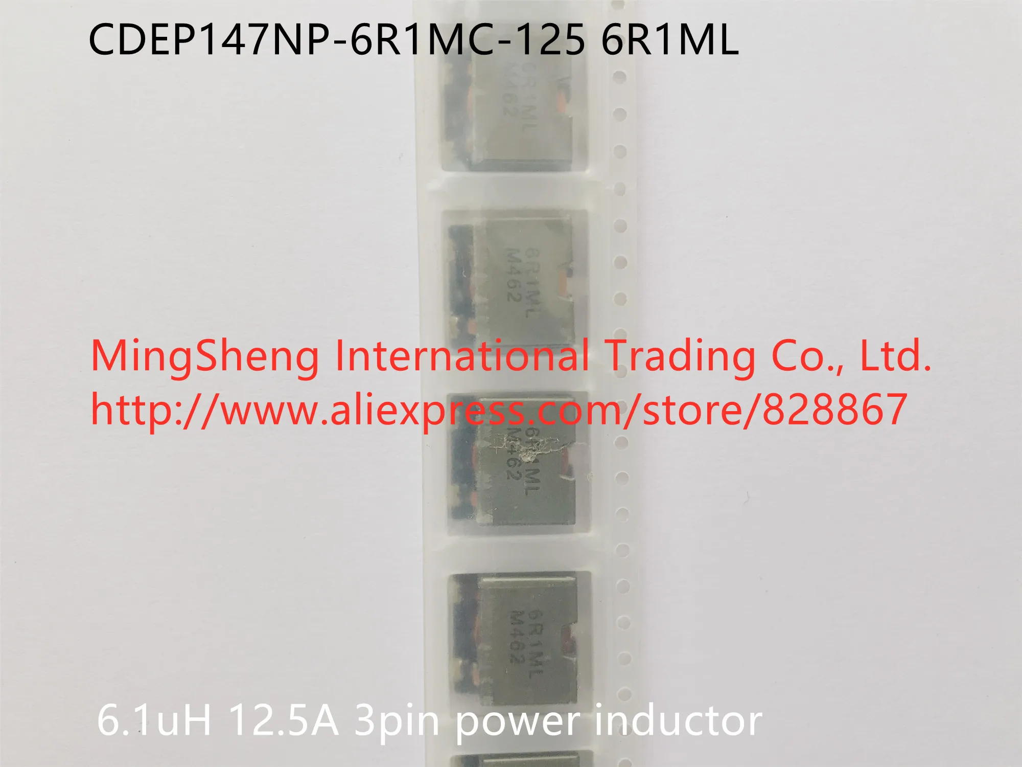 

Original new 100% CDEP147NP-6R1MC-125 6R1ML 6.1uH 12.5A 3pin power inductor