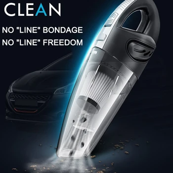 

AOZBZ 120w Multi-filter Wireless Vacuum Cleaner Led Light High Power Dry Wet Portable Handheld Cordless Car Vacuum Cleaner