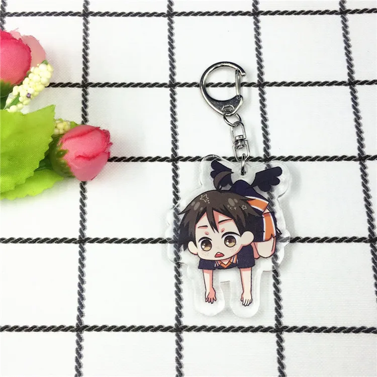 Аниме Haikyuu Kageyama Hinata Kenma Kozume акриловая фигурка брелок украшение Коллекционная