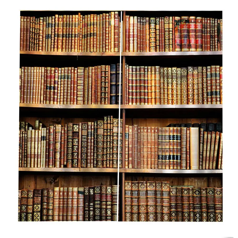 Настройка фото 3d шторы креативная книжная полка оконная занавеска гостиная спальня окна товары для дома шторы