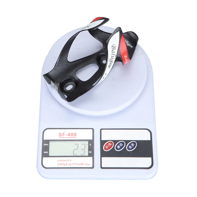 2023 hot BALUGOE Full Carbon Bicycle water bottle cage 24G MTB road Bike bottle holder Ultra light cycle equipment matte / light 4