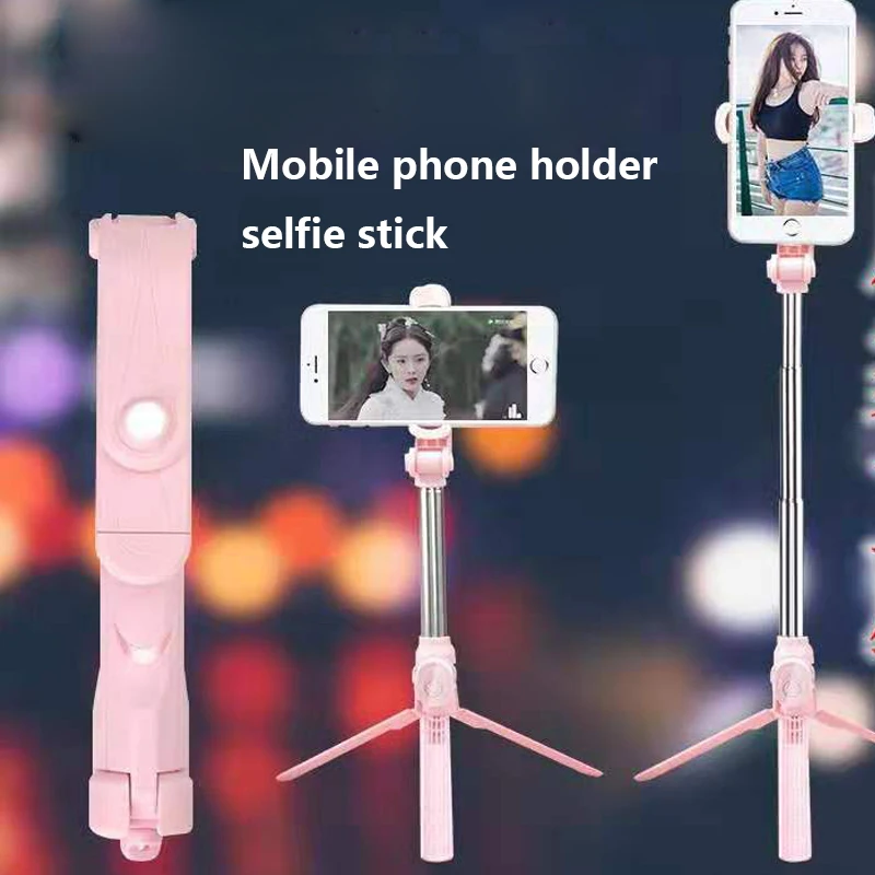 

Mobile Phone Holder Tripod With Remote Self-Timer Artifact Rod For Phones G0pro for Samsung s20 s 20 s10 s 10 s9 s 9 s8 s 8 plus