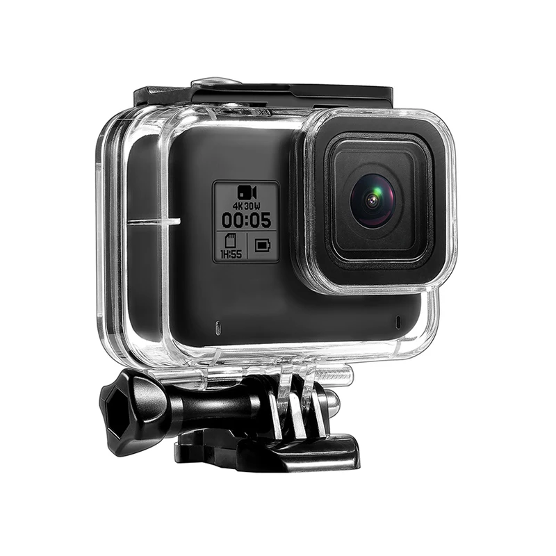 45 м водонепроницаемый чехол для GoPro Hero 8 Black экшн-камера защита под водой аксессуары