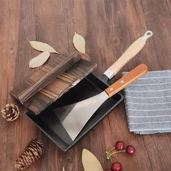 

Cast Iron Pan Pot Egg Roll Pot Square Frying Pan Induction Cooker Gas Stove Frying Pan Cast Iron Ceramic Kiithen Cookware Pans