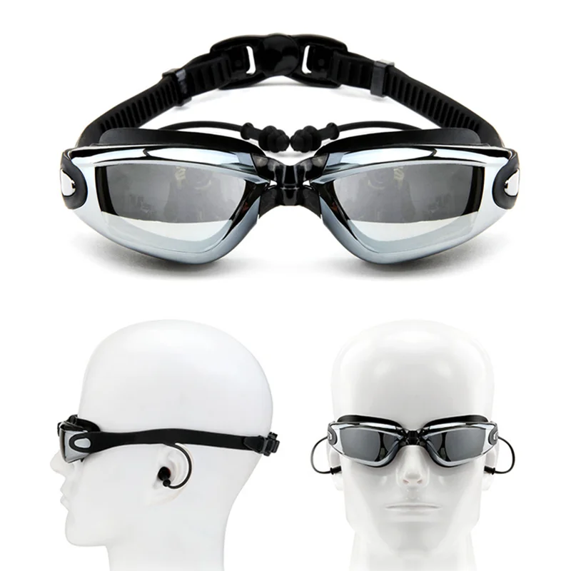 Yuke Professional Swimming Goggles Anti-Fog UV Adjustable Men Women Waterproof Silicone Swim Glasses Eyewear очки для плавания 5
