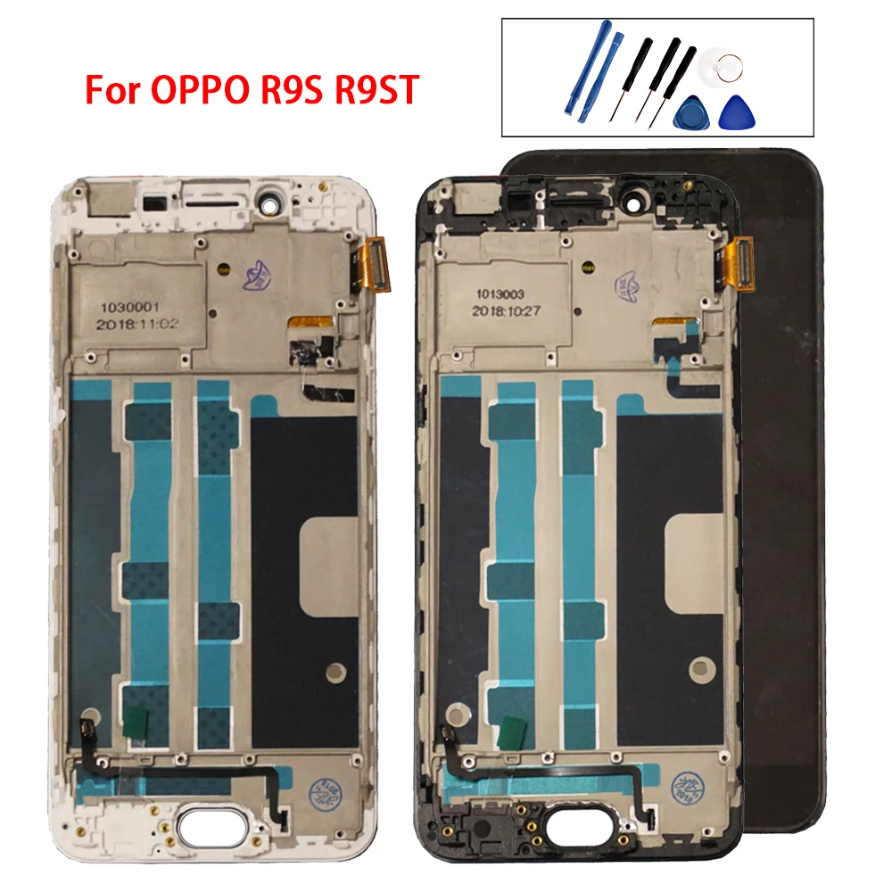 5 &quotдля Oppo R9S ЖК экран дисплей + сенсорная панель дигитайзер Замена для R9ST R9SM с