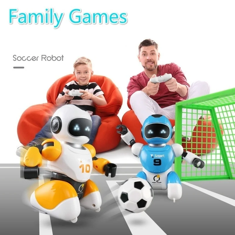 1 Набор игрушки роботы для футбола RC умные боевые программирование детский