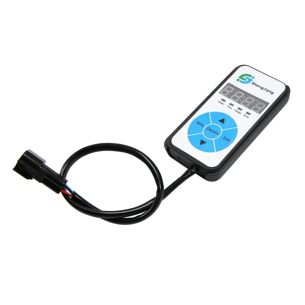 12V 5000W ЖК-дисплей/цифровой/ручка Schalter автомобиля нагреватель воздуха на дизельном топливе для грузовых автомобилей лодки и яхты мотор-домов Воздушный стояночный отопитель