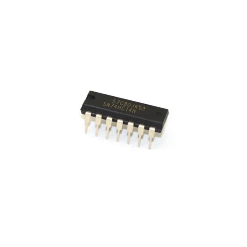 10pcs/lot SN74HC14N DIP 14 SN74HC14 DIP 74HC14N DIP14 74HC14 new and ...