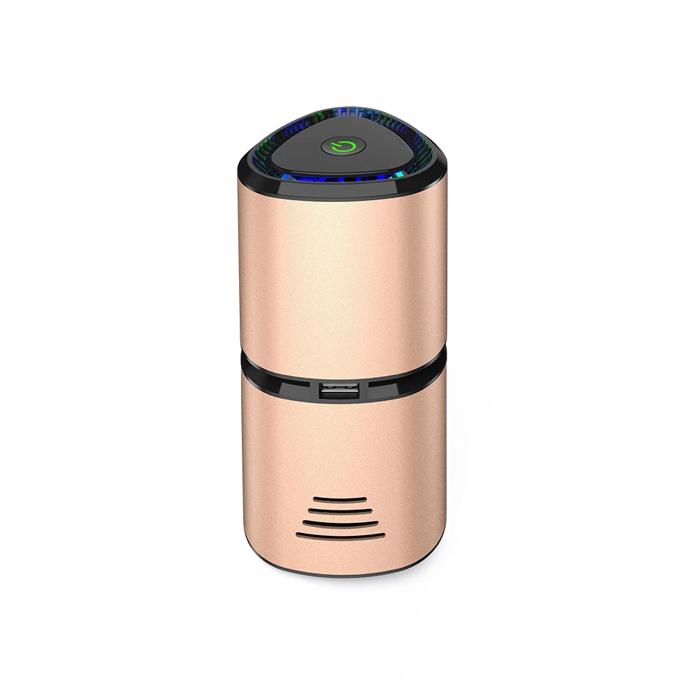 Auto Air Purifier Aroma Diffuser Humidifier Air Purifier Portable Universal Ionic Cleaner USB for Oxygen Bar Anion Home Car