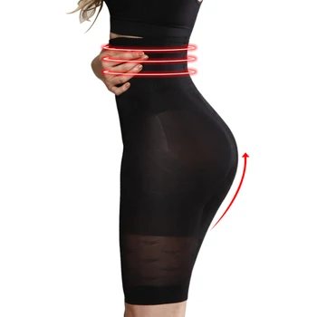 

New Women Shapewear High Waist Pants Slimming Beauty Bodysuit Corset Shape Black Women Fat Slim Cuts Burning Sexy Underwear