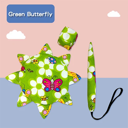 Green Butterfly 3 шт. тканевые Мультяшные милые игрушки мягкая ткань летающий диск песочники Хвост сумка для занятий спортом на открытом воздухе игрушки веселые игры безопасные игрушки ручной работы RZ1113 - Цвет: Green Butterfly
