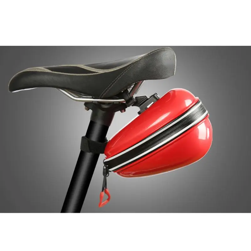 Bicycle Waterproof Seat Bag Mountain Bike Hard Shell Tail Bag Mini Folding Bike Riding Equipment