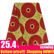Торговля Африканский настоящий воск лучшее качество Голландский Настоящий Воск, нигерийская мода африканская вощеная ткань принтом 6 ярдов/партия