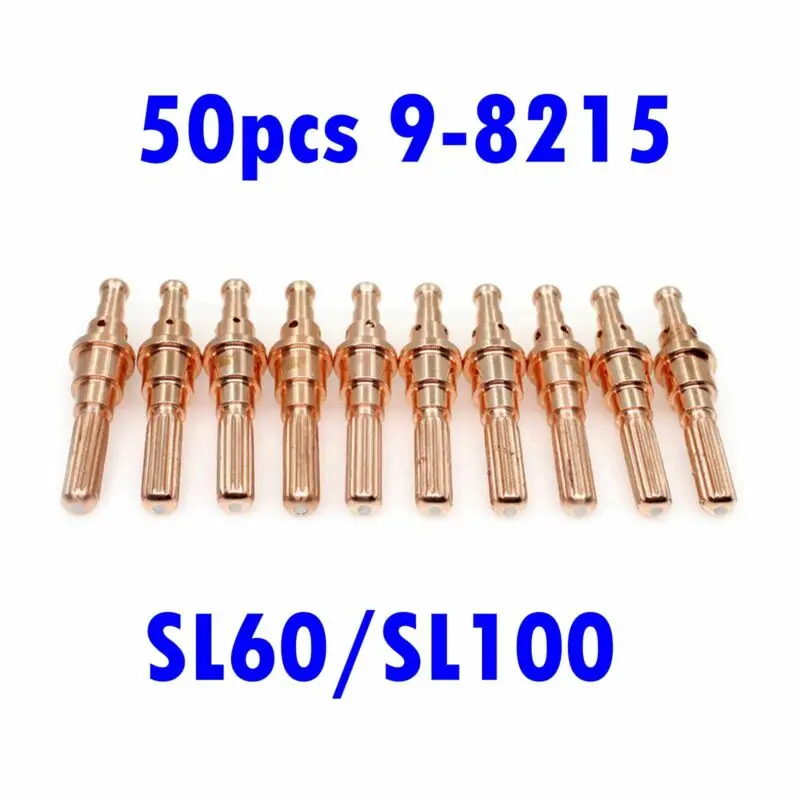 

50pcs Plasma Torch Electrodes Consumable Cutting Thermal Tip For SL60 / SL100