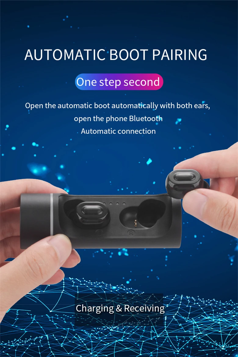Lyenn K1D Bluetooth 5,0, беспроводные TWS наушники, 8D, стерео звук, наушники, водонепроницаемая Спортивная гарнитура, шумоподавление, наушники в ухо