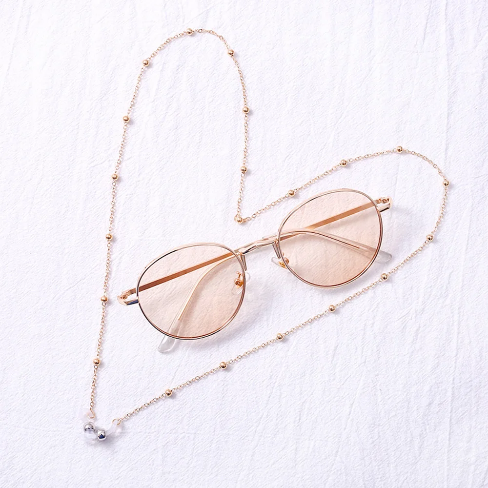 Винтажная цепочка для солнцезащитных очков держатель для женщин модные солнцезащитные очки ожерелье для мужчин металлический шнур очки для чтения цепи D40