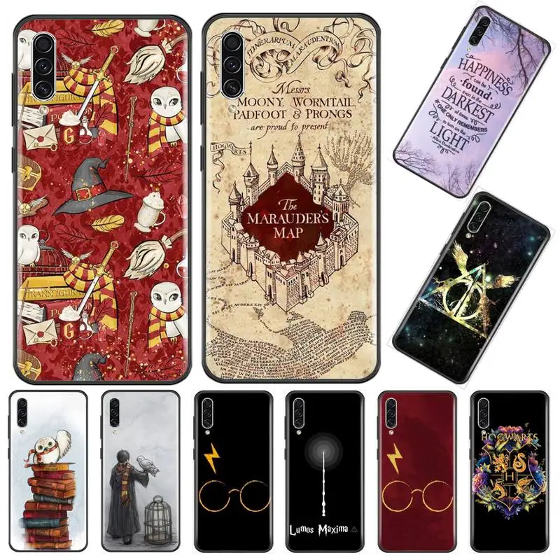 Eternally Hogwart Harries Поттер комикс чехол для телефона Samsung A20 A30 30s A40 A7 2018 J2 J7 prime J4 Plus S5 Note 9