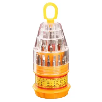

31-in-1 Screwdriver Set with Magnet Heavy-duty Steel Screwdriver Combination DIY Repair Kit Multi-function Hardware Tools