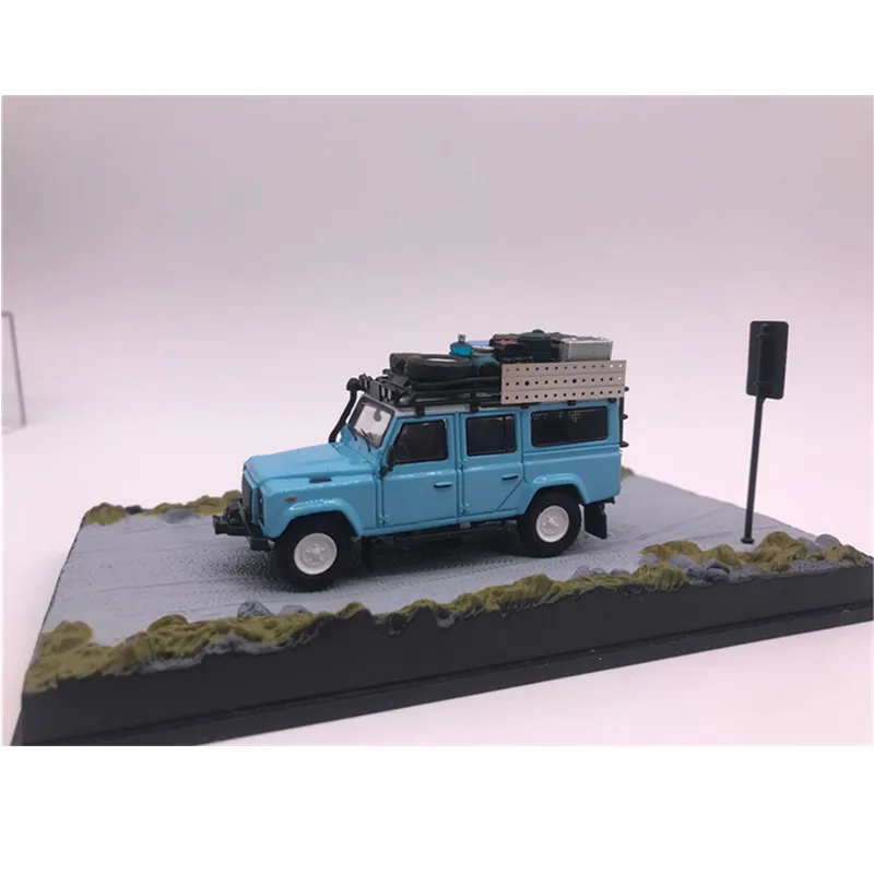 Master 1: 64 сплав модель автомобиля land rove defender 110 сплав модель внедорожника с аксессуарами коллекция подарок