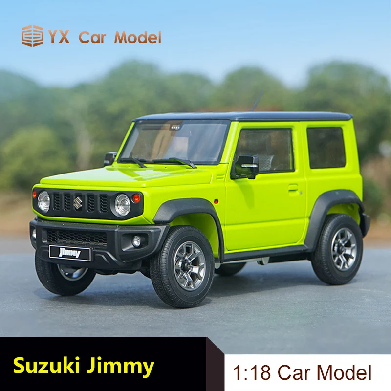 Модель литая автомобиля Suzuki Jimny модель с ЖК-дисплеем 1:18 внедорожника из сплава |