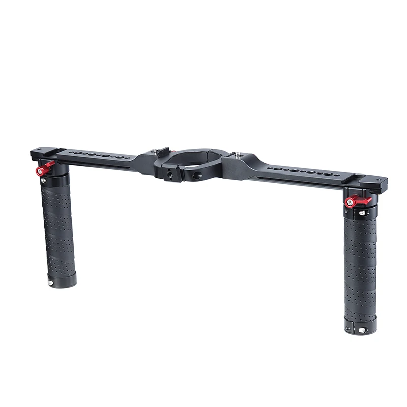 UURig DH13 Двойная Ручка Рукоятка стабилизатор для DJI Ronin S/SC камера Регулируемый удлиненный держатель Руль