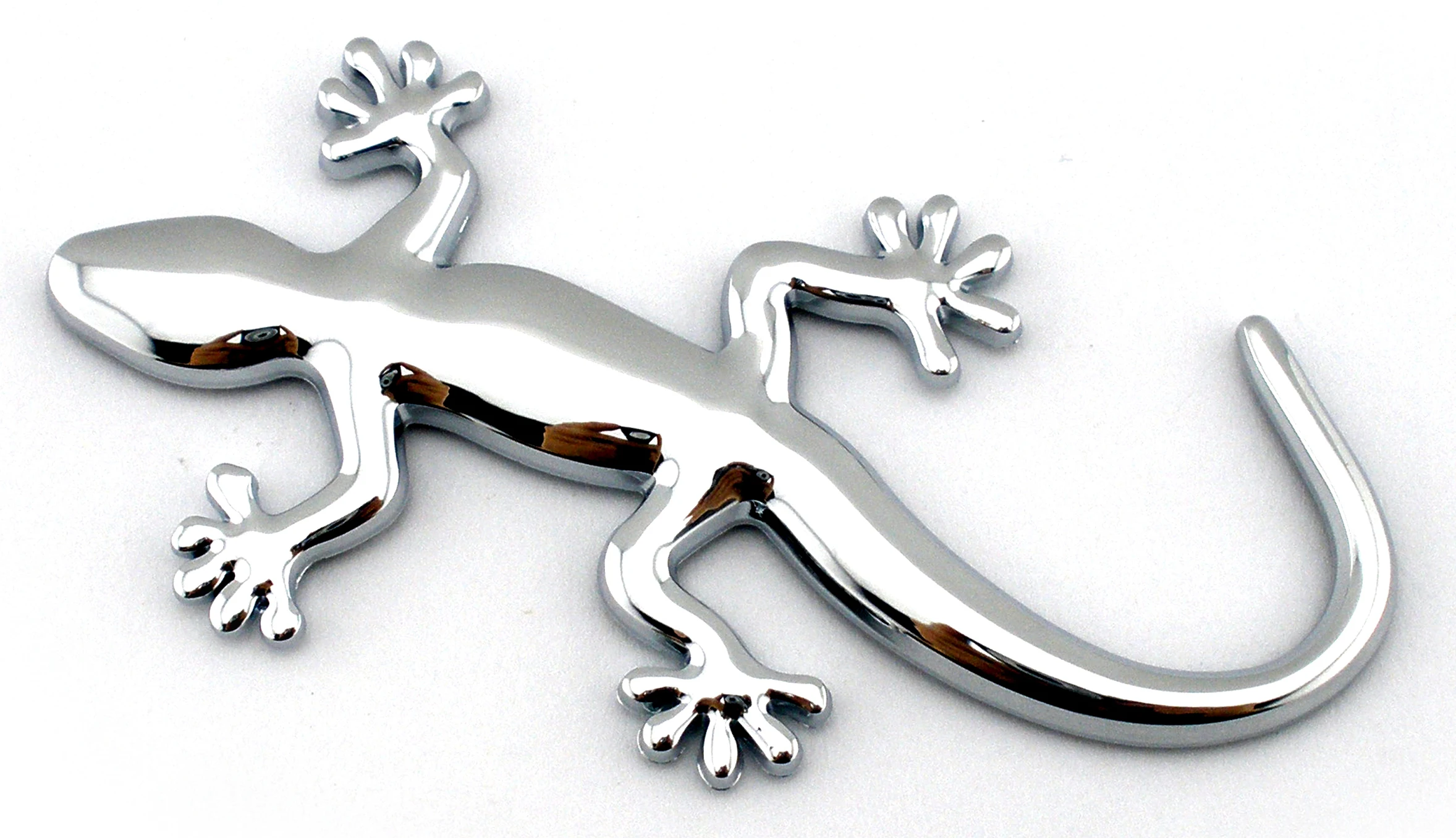 Высокое качество Красный Gecko значок 3D хром пластик gekko japonicus эмблема багажник Декор gecco логотип двигатель наклейка