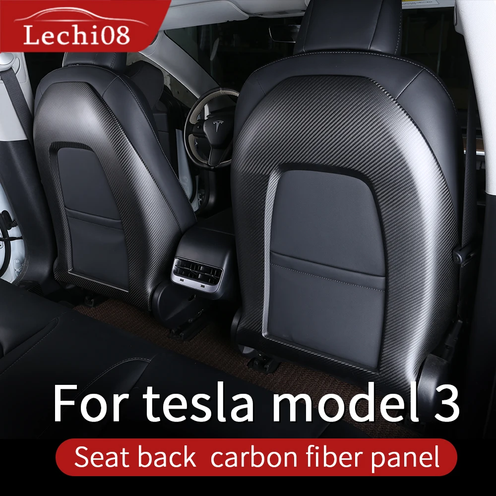 Отделка спинки сиденья для Tesla model 3 Аксессуары/автомобильные аксессуары tesla three