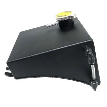 

Black Powder Coated / Chrome Polished Aluminum Coolant Overflow Water Triangle Reservoir Expansion Tank for 240sx S13S14