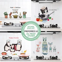30/60*90 см Кухня маслостойкие настенные наклейки плита высокая температура Водонепроницаемая плитка шкаф диапазон вытяжка отремонтированные обои