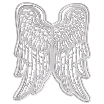 

Craft Metal Cutting Dies Cut Die Angel Heart Wings Decoration Album Paper Card Craft Embossing Die Cuts