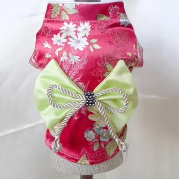 

Dog Japanese Kimono Summer Dog Dress Pet Clothes Comfortable Dog Wedding Dress Pet Skirt Charming Pet Supplies