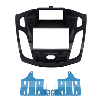 

NewDouble DIN Dash Kit Car Radio Facia Fascia DVD Panel Plate for Ford Focus 2012-2014, Non-Nav Models