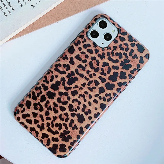 Милый сексуальный чарующий Леопардовый принт 3D углеродное волокно полное покрытие Закаленное стекло Защитная пленка для экрана для iPhone 6 6s 7 8 Plus - Цвет: 9