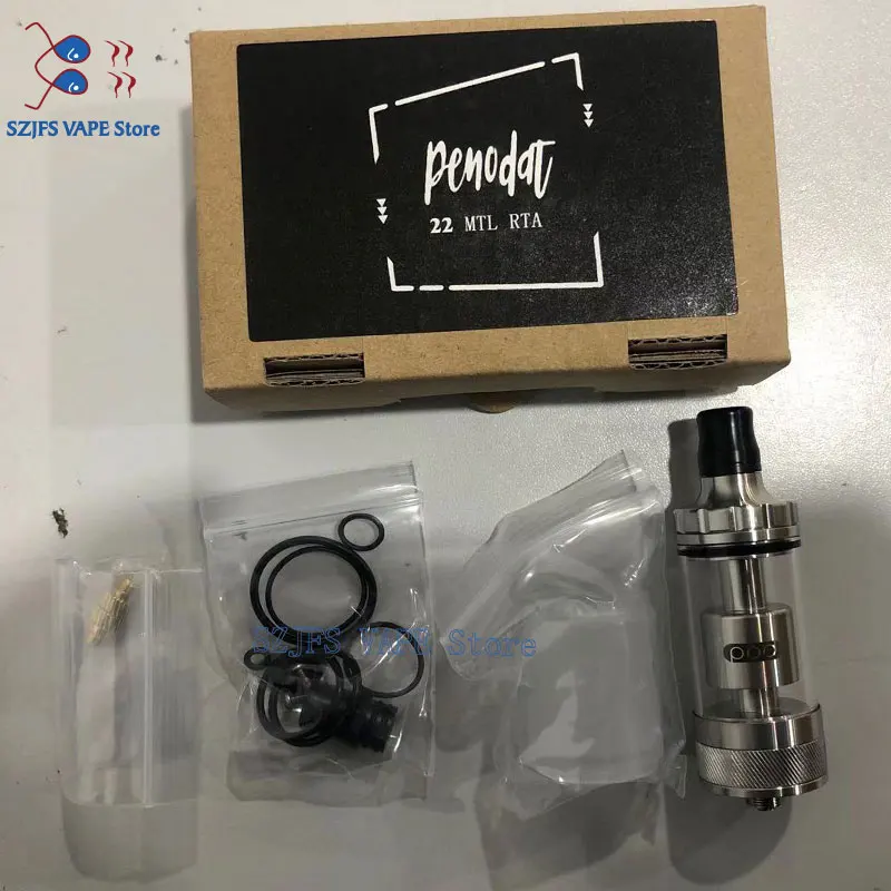 

Coppervape Penodat rta 22mm Diameter 4ml AMTL RT RTA with PEI/PC Tank Vaporizer Tank vs Spica Pro Skyline Style value greek rta