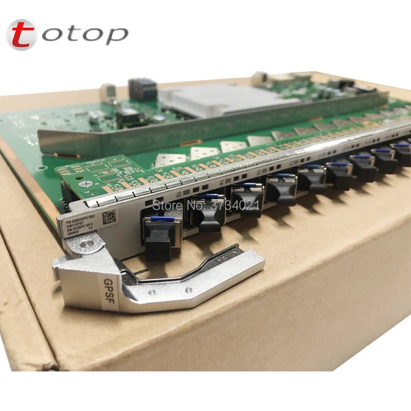 Хорошее качество huawei оригинальная плата GPSF 16 PON GPON OLT интерфейсная плата с 16 шт SFP модули класса B+ C