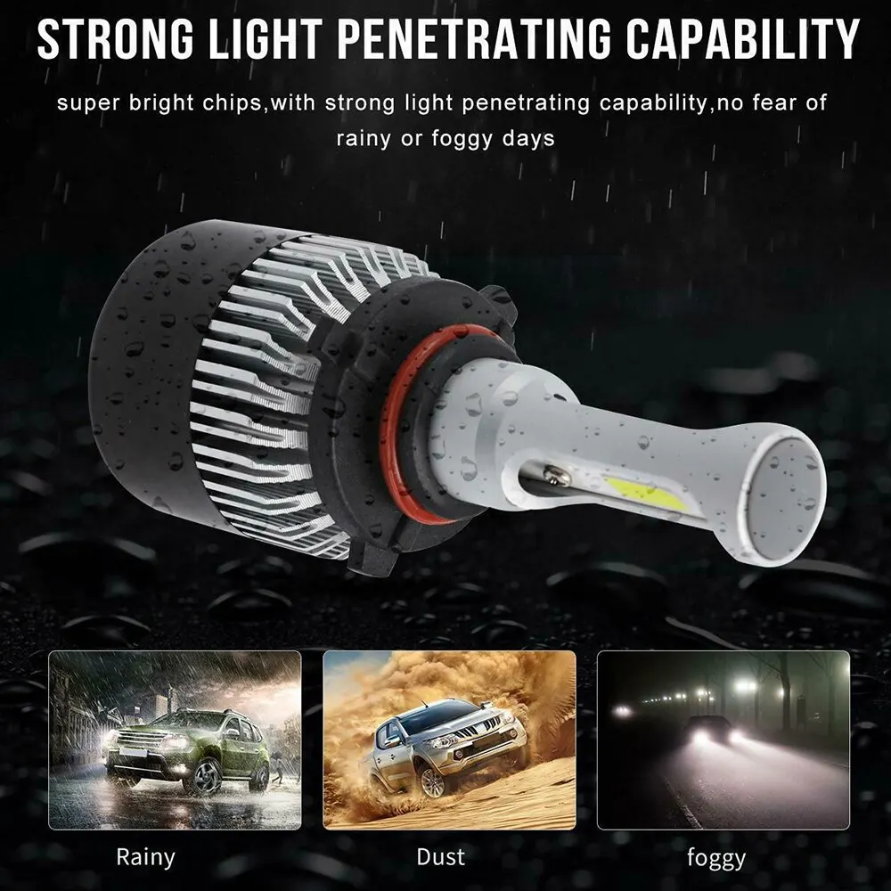 New 6pcs LED Headlight+ Fog Light Set for Dodge Ram 1500 2500 3500 4500 5500 2009-2017