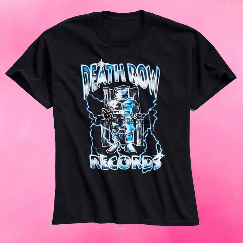 Летняя облегающая Мужская футболка с принтом Death Row | одежда