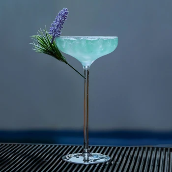 

Free Shipping Extra Tall 2PCS 240ML Goblet Cocktail Glass Martini Glass Barware Set of 2