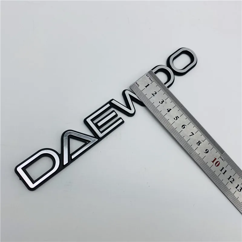 Daewoo – Badge de coffre arrière avec lettres, pour porte ...