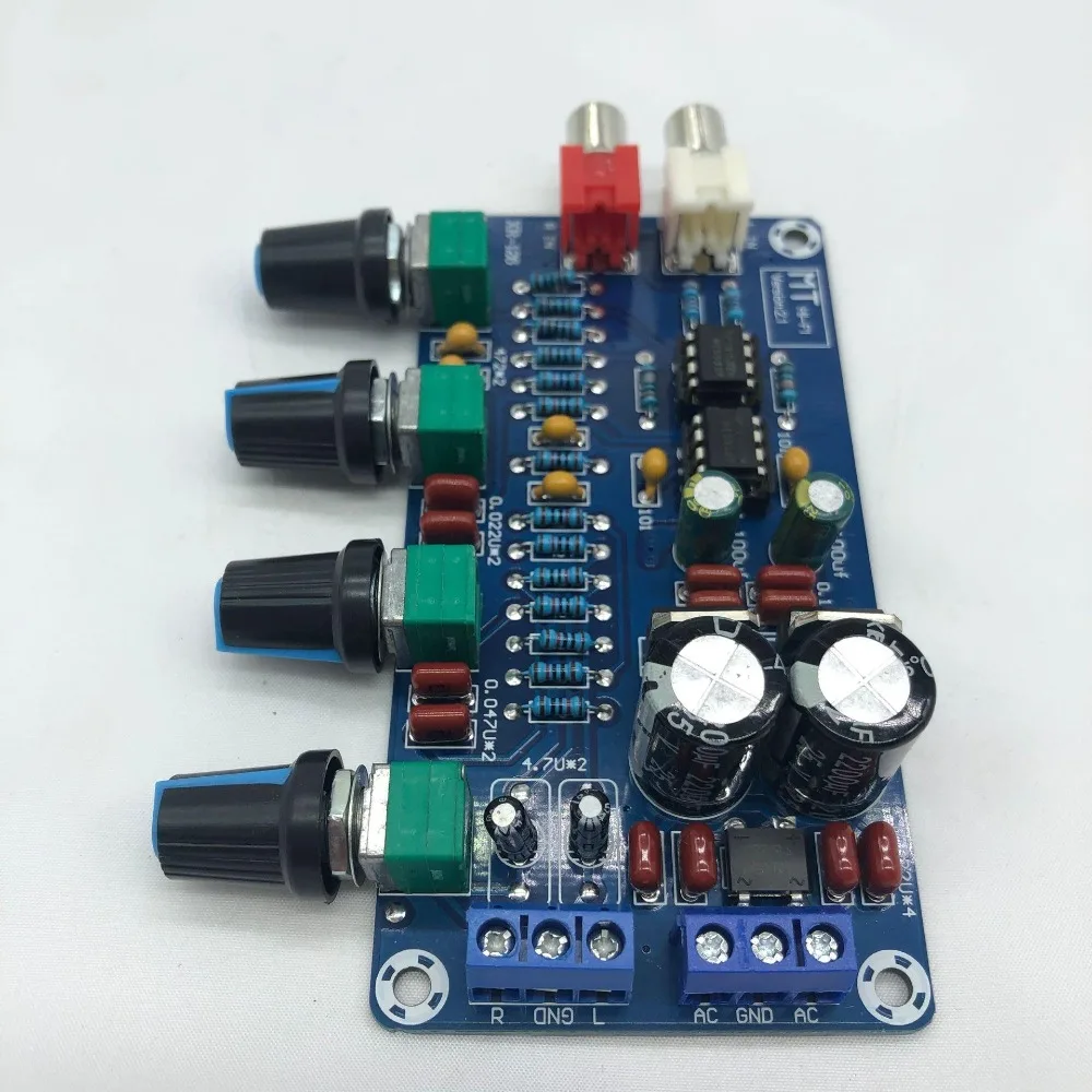 XH-M164-NE5532-Stereo-Pre-amp-Preamplifier-Tone-Board-Audio-4-Channels-Amplifier-Module-4CH-CH (3)