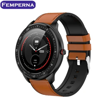 

Femperna Sport Smart Watch Men Full Round Touch Screen Heart Rate Blood Pressure Monitor Smartwatch For Huawei Android IOS