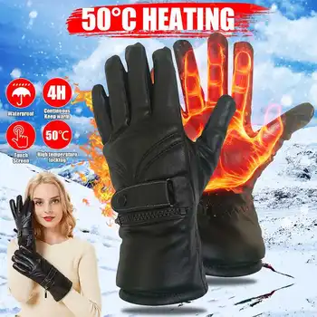

Motorcycle Touch Screen Heated Gloves Rechargeable Electric Battery Hand Warmer